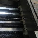 出售：2014年泰州现代VMC1270数控铣，BT50主轴，三菱M70系统，硬.